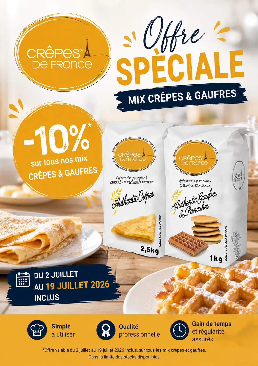 Promo Juillet 2026 sur les MIX